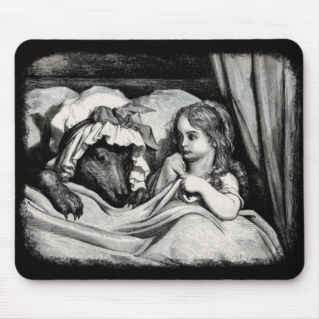 Red Riding Hood Mouse Mat (Front)