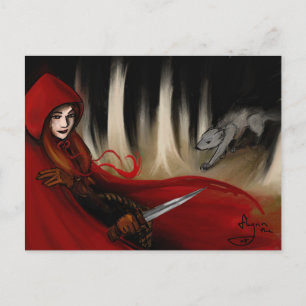 Red Riding Hood Postcard