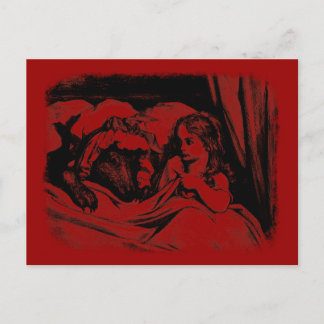 Red Riding Hood Postcard