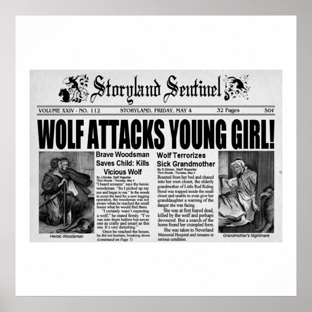 Red Riding Hood Poster (Front)