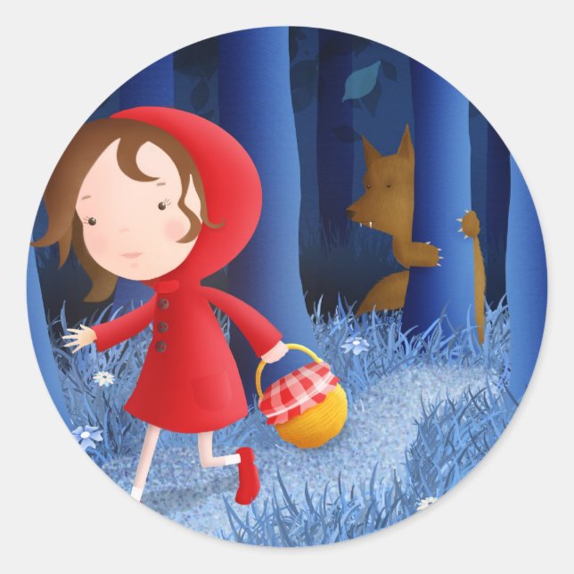 Red Riding Hood - stickers (Front)