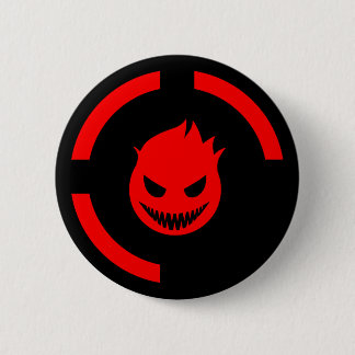Red Ring of Death 6 Cm Round Badge