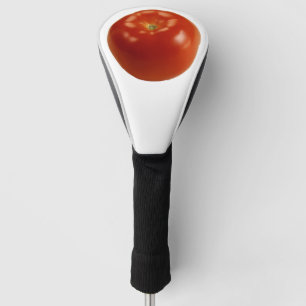 Red, Ripe, Fresh Tomato ready to eat.  Golf Head Cover