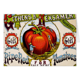 Red Ripe tomatoes For Sale - Vintage Ad