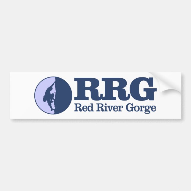 Red River Gorge (Climbing) Bumper Sticker (Front)