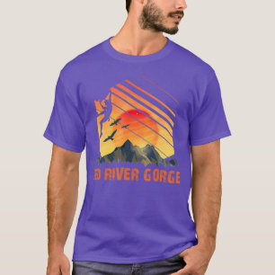 Red River Gorge  Climbing Rock Climbing Red T-Shirt