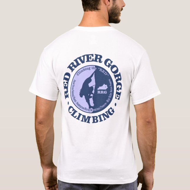 Red River Gorge (Climbing) T-Shirt (Back)