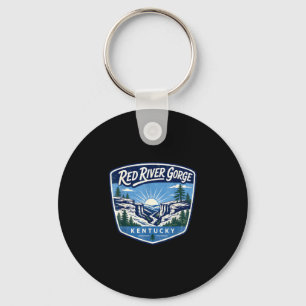 Red river gorge kentucky hiking outdoor adventure key ring