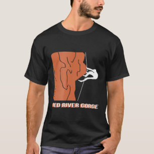 Red River Gorge Rock Climbing Tee Shirt