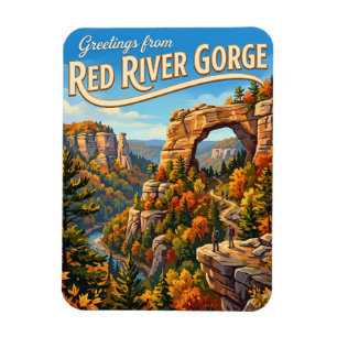 Red River Gorge USA Magnet