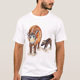 Red River Hog Artwork Men's T-shirt