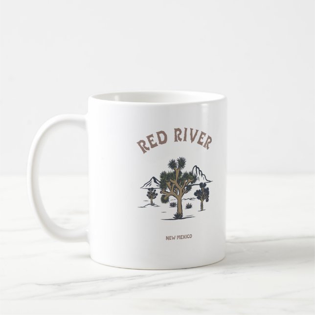 Red River - New Mexico Coffee Mug (Left)