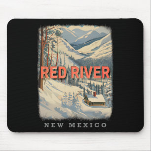 Red River New Mexico Nm Skiing Extravaganza Sd778  Mouse Mat