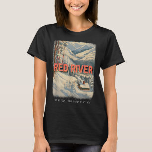 Red River New Mexico Nm Skiing Extravaganza Sd778 T-Shirt