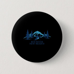 Red River New Mexico Ski Resort Skiing Skier 1 6 Cm Round Badge