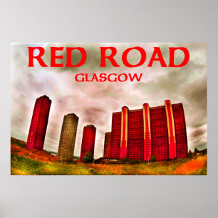 red road glasgow poster