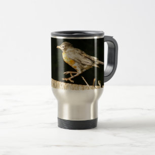 Red Robin Bobbin Travel Mug