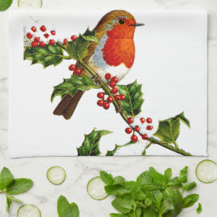 Red Robin kitchen towel