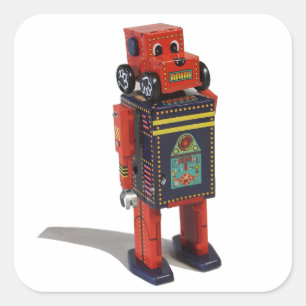 RED ROBOT STICKER