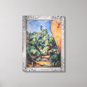 Red rock, c.1895 canvas print