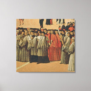 Red rock, c.1895 (oil on canvas) 2 canvas print