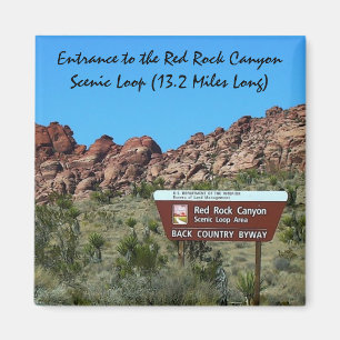 Red Rock Canyon 2" Magnet