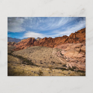 Red Rock Canyon Calico Hills Postcard