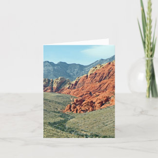 Red Rock Canyon Card