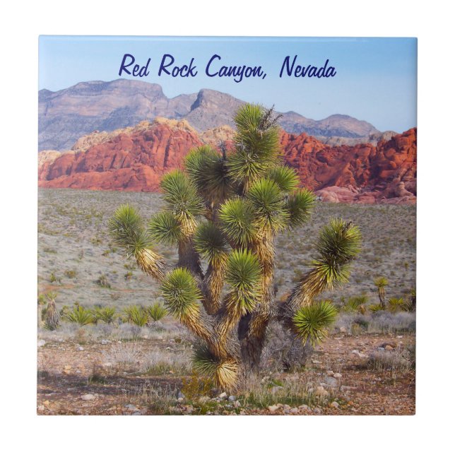 Red Rock Canyon Conservation Area Tile (Front)