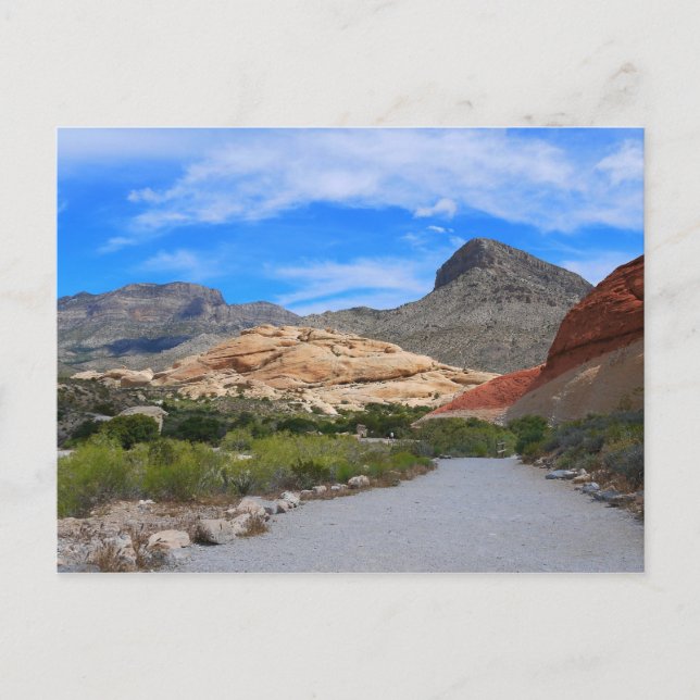 Red Rock Canyon-Las Vegas Nevada Postcard (Front)