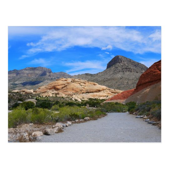 Red Rock Canyon-Las Vegas Nevada Postcard