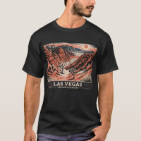 Red Rock Canyon Las Vegas Retro Vintage Travel WPA