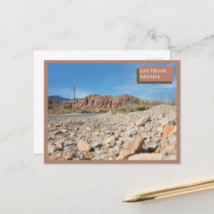 Red Rock Canyon Nature Las Vegas Nevada Desert Postcard