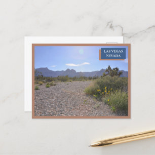 Red Rock Canyon Nature Las Vegas Nevada Desert  Postcard