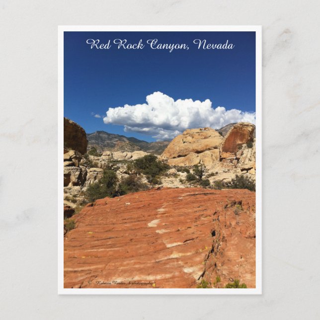 Red Rock Canyon, Nevada Postcard (Front)