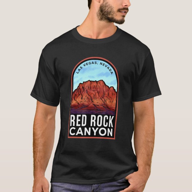 Red Rock Canyon Nevada T-Shirt (Front)