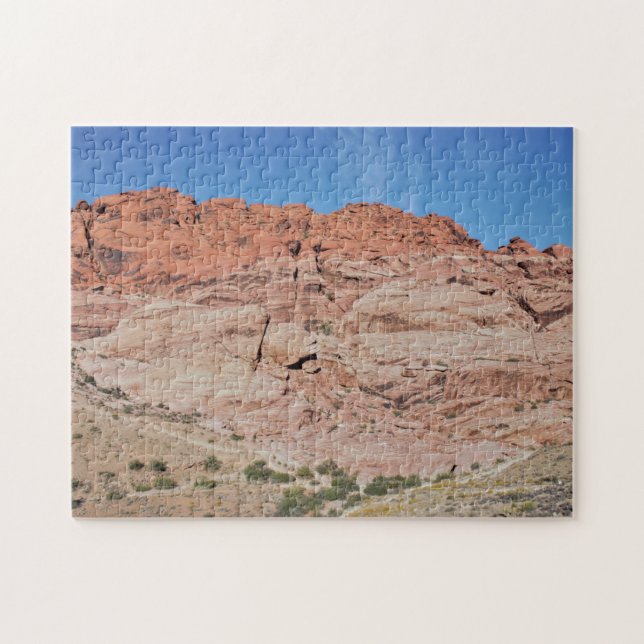 Red Rock Canyon Rock Formation Jigsaw Puzzle (Horizontal)