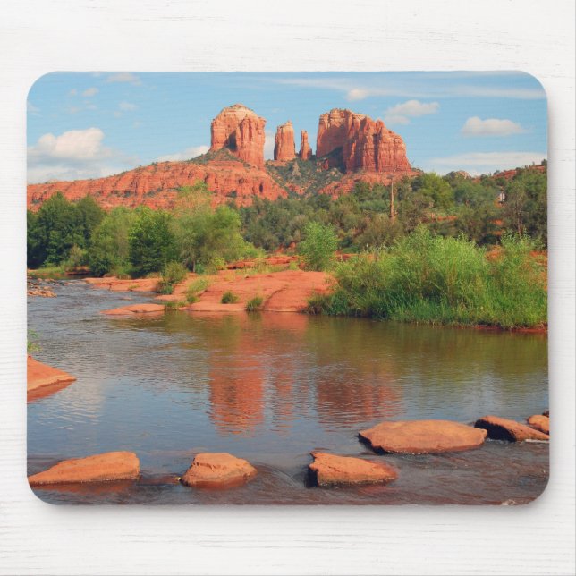 Red Rock Crossing mousepad (Front)