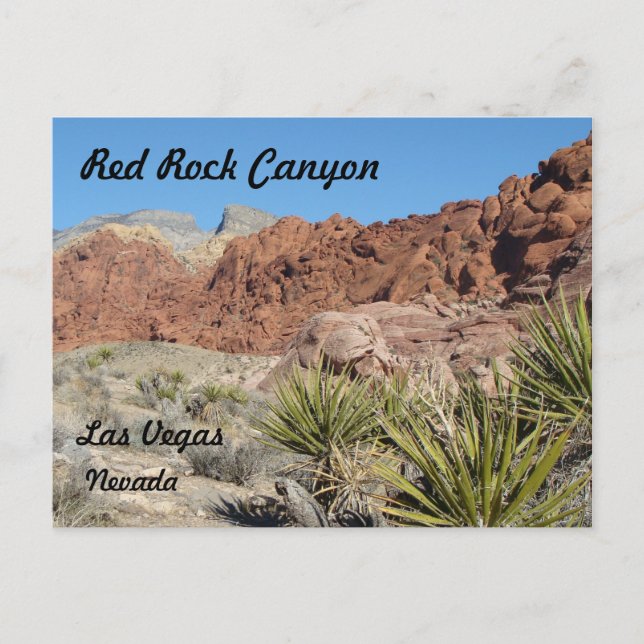 Red Rock  Postcard (Front)
