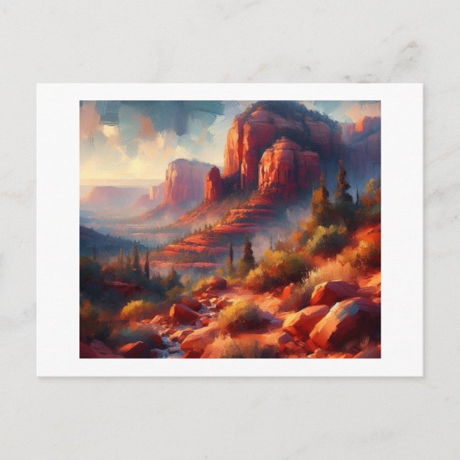 Red Rock Sedona,  Postcard (Front)