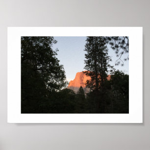 Red Rock Yosemite Valley Poster