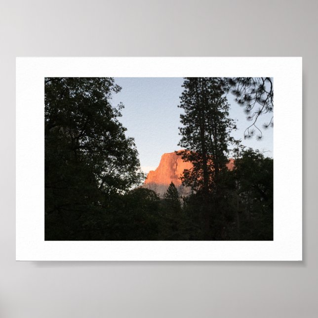 Red Rock Yosemite Valley Poster (Front)
