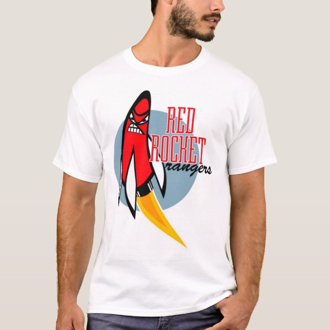 Red Rocket Rangers T-Shirt (Front)
