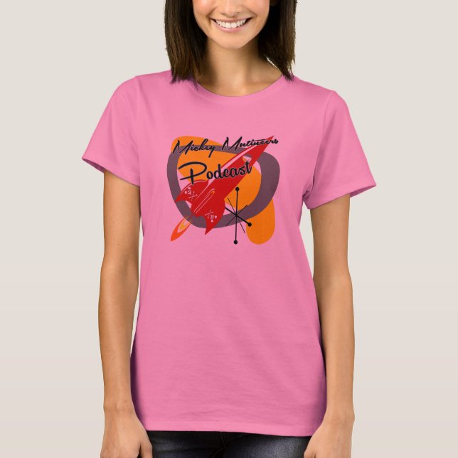 Red Rocket (women's alt colours) T-Shirt (Front)