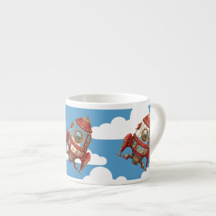 Red Rockets Espresso Cup
