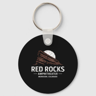 Red Rocks Amphitheatre Morrison Colorado Hiking So Key Ring