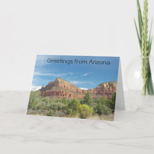 Red rocks in Sedona Card