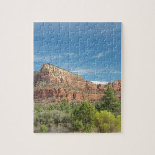 Red rocks in Sedona Jigsaw Puzzle