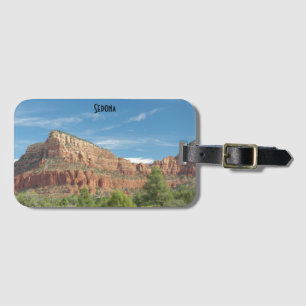 Red rocks in Sedona Luggage Tag