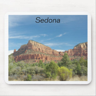 Red rocks in Sedona Mouse Mat
